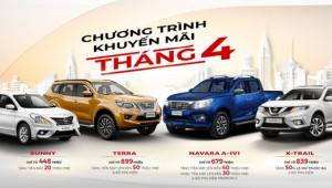 Nissan Việt Nam tung khuyến mãi khủng trong tháng 4/2020