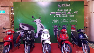 Xe máy điện Pega-S bắt đầu bàn giao tới tay khách hàng