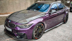 Sài Gòn: “Tóm gọn” BMW M3 LCI màu “tím mộng mơ” độc nhất Việt Nam