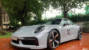 Porsche 911 Sport Classic 2023 của ông Đặng Lê Nguyên Vũ đã  lộ diện