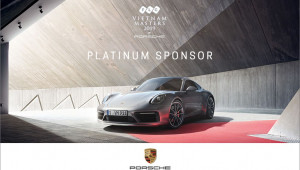Porsche Việt Nam - Nhà tài trợ bạch kim của giải golf 