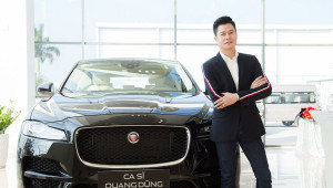 Ca sĩ Quang Dũng tậu xế sang Jaguar F-Pace giá hơn 4 tỷ VNĐ