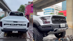 Ford Ranger biển ngũ quý 5 Hà Nội độ phong cách F-150 Raptor