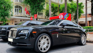 TP.HCM: Rolls-Royce Wraith của doanh nhân Nguyễn Quốc Cường bất ngờ nâng cấp trang bị khủng