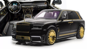 Chiêm ngưỡng bản độ Rolls-Royce Cullinan dát vàng tới từ Mansory