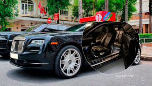 Hé lộ khoang nội thất chiếc Rolls-Royce Wraith của doanh nhân Nguyễn Quốc Cường: 