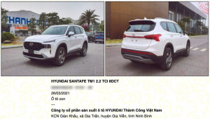 Hyundai Santa Fe 2021 đã đăng kiểm tại Việt Nam: Nâng cấp động cơ xăng, chuẩn bị ra mắt