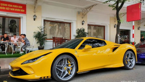 Sài Gòn: Bộ ba siêu xe danh tiếng thế giới hội tụ, Ferrari F8 Spider hút trọn ánh nhìn