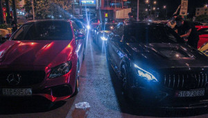 Dàn siêu xe trăm tỷ offline tối ngày lễ ở Sài Thành, chuẩn bị cho hành trình 