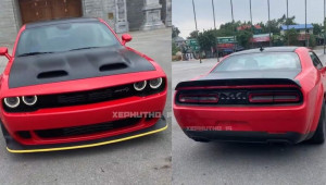 Dodge Challenger Super Stock vừa về nước đã được chuyển tới tay chủ nhân ở Phú Thọ