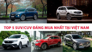 5 mẫu SUV/CUV 7 chỗ đáng mua nhất tại Việt Nam