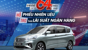 Suzuki Ertiga - mẫu MPV lý tưởng để an toàn di chuyển, gắn kết gia đình