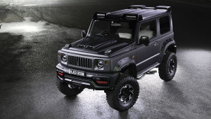 Với bản Black Bison, Suzuki Jimny không khác gì một chiếc G-Class thu nhỏ