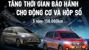 Suzuki Việt Nam tăng thời gian bảo hành cho Ertiga và XL7, đổi mới dịch vụ hậu mãi