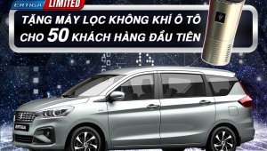 Phòng ngừa virus cùng Ertiga Limited, nhận ngay quà tặng giới hạn từ Suzuki