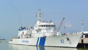 Tàu bảo vệ bờ biển Ấn Độ thăm Đà Nẵng