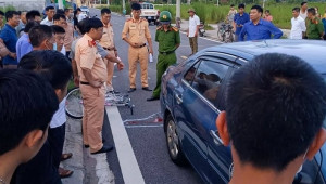 Nam Định: Thầy dạy lơ là, học viên tập lái ô tô gây tai nạn khiến cháu bé 3 tuổi tử vong