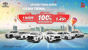 Bán 8.000 xe trong tháng 10/2025, Toyota Việt Nam tung ưu đãi lên đến hơn 150 triệu tháng 11