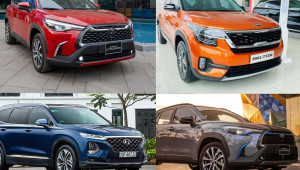 Điểm mặt những mẫu xe được khách hàng Việt mua nhiều nhất trong năm 2021