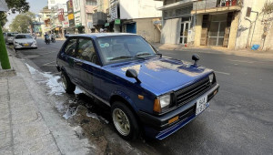 Chiêm ngưỡng chiếc Toyota Starlet đời 1984 siêu hiếm của ông Đặng Lê Nguyên Vũ