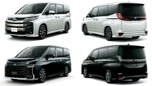 Bộ đôi minivan Toyota Noah và Voxy ra mắt với nhiều nâng cấp về công nghệ, giá từ 539 triệu VNĐ