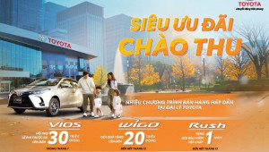 Toyota ưu đãi lên đến 20 triệu VNĐ cho khách hàng khi mua Wigo phiên bản mới