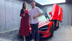 Hoa hậu doanh nhân Trương Thu mua McLaren 720S trị giá hơn 24 tỷ VNĐ tặng chồng