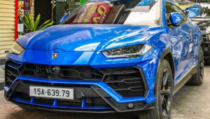 Hải Phòng: Lamborghini Urus độc nhất lấy được biển 