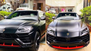 Lamborghini Urus cực ấn tượng với gói tùy chọn Graphite Capsule