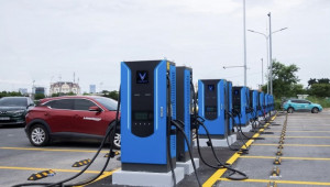 V-Green khai trương trạm sạc siêu nhanh lớn nhất Hà Nội: 42 trụ sạc, 84 xe có thể sạc cùng lúc