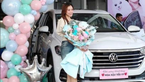 Hoa hậu Tiểu Vy chi tiền tỷ tậu Volkswagen Viloran ở tuổi 23