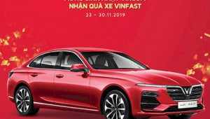 Vincom tặng xe VinFast Lux A2.0 trị giá hơn 1 tỷ đồng mừng 15 năm thành lập