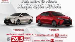 Toyota Việt Nam triển khai chương trình “An tâm ở nhà, nhận quà ưu đãi” cho Vios lên đến 26,5 triệu đồng