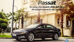 Volkswagen Việt Nam tặng khách hàng mua Passat phí trước bạ tới 140 triệu đồng