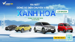 VinFast ưu đãi đặc biệt cho khách hàng đặt cọc mua xe Green trước ngày 25/3