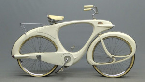 Mẫu xe đạp ra mắt cách đây gần 80 năm có kiểu dáng tương lai, trang bị cả mô-tơ điện