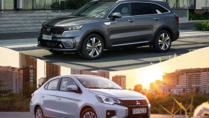 Kia Sorento và Mitsubishi Attrage gây ấn tượng với mức tăng trưởng vượt trội so với cùng kỳ năm ngoái