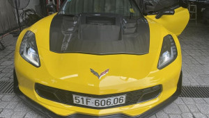 Chevrolet Corvette Z06 Convertible siêu hiếm tại Việt Nam rao bán với giá 4,66 tỷ đồng