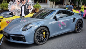 Chiêm ngưỡng siêu phẩm Porsche 911 Turbo S hơn 16 tỷ đồng của đại gia Hoàng Kim Khánh