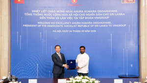 Tổng thống Anura Kumara Dissanayake mời Vingroup đầu tư tại Sri Lanka