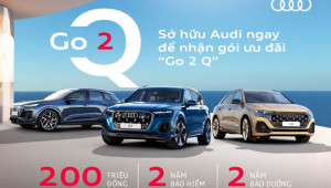 Audi Việt Nam ưu đãi lên đến 200 triệu đồng cho các dòng xe SUV và Sedan trong tháng 6/2026