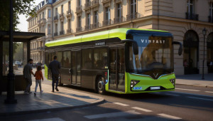 VinFast giới thiệu xe buýt điện tại Châu Âu