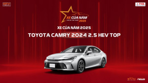 Toyota Camry 2.5 HEV TOP xuất sắc giành giải thưởng XE CỦA NĂM 2025