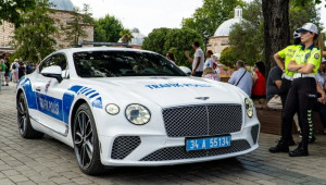 Chiêm ngưỡng Bentley Continental GT V8 - xe cảnh sát tại Thổ Nhĩ Kỳ