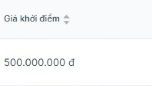 Biển số 89A-567.89 đấu giá lại, khởi điểm 500 triệu đồng