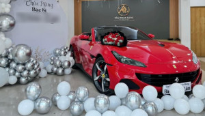 Đại gia ngành y chi chục tỷ đồng tậu siêu phẩm Ferrari Portofino M hàng hiếm tại Việt Nam