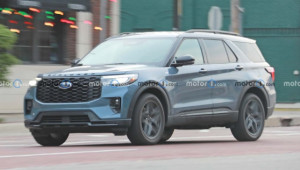 Ford Explorer 2024 lộ diện hoàn toàn trước thềm ra mắt: Nhiều nét giống 