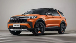 Ford Explorer phiên bản địa hình: Ngoại hình hầm hố, nội thất tiện nghi