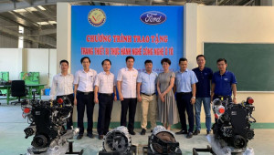 Ford Việt Nam trao tặng nhiều động cơ và hộp số: Tích cực đóng góp vào việc phát triển giáo dục