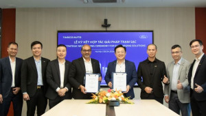 Tasco Auto và Ford Việt Nam ký kết hợp tác chiến lược, mở rộng hạ tầng sạc xe điện